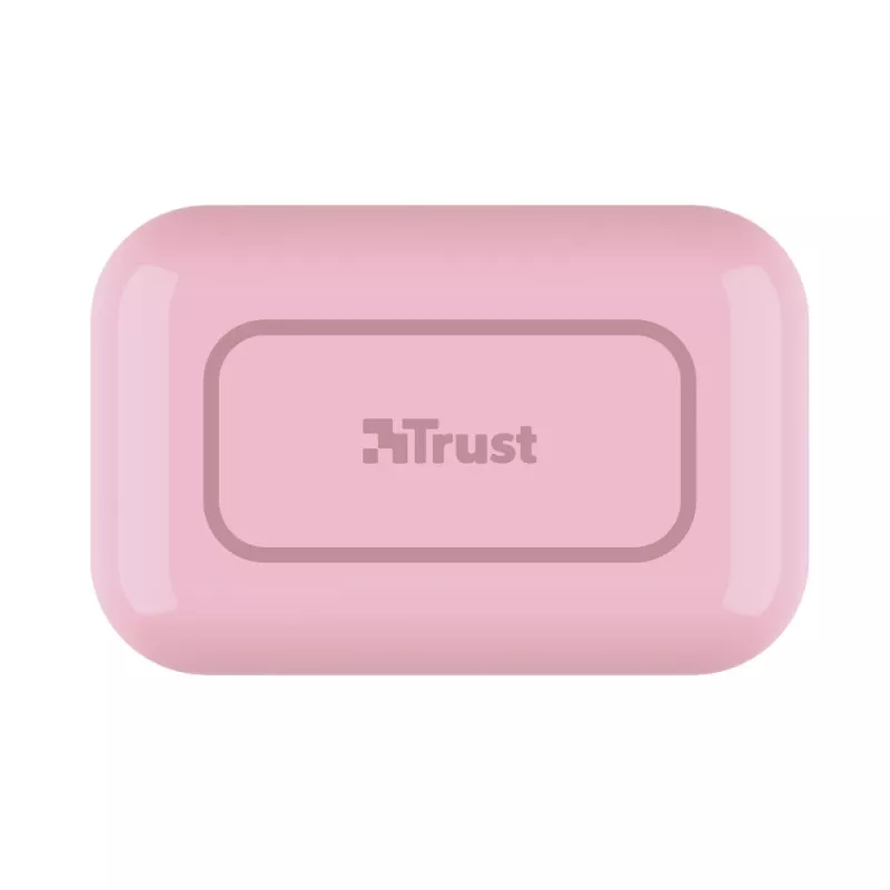 Trust Primo True Wireless Stereo ausinės, rožinės spalvos