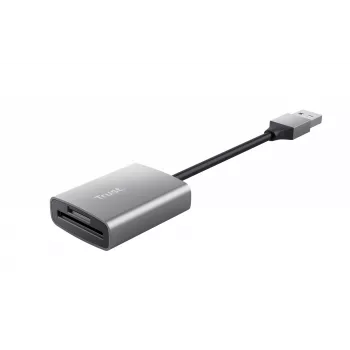 Trust Dalyx kortelių skaitytuvas USB 3.2 Gen 1 (3.1 Gen 1) aliuminis