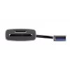 Trust Dalyx 24135 kortelių skaitytuvas, USB 3.2 Gen 1, microSD/SD/SDHC/SDXC, sidabro spalvos