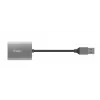 Trust Dalyx 24135 kortelių skaitytuvas, USB 3.2 Gen 1, microSD/SD/SDHC/SDXC, sidabro spalvos