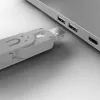 Lindy USB prievadų blokatorius 4 vnt. spalva balta