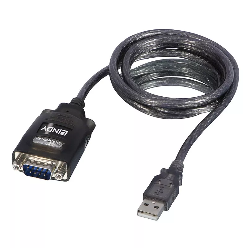 Lindy USB į RS232 keitiklis su COM prievado išlaikymu