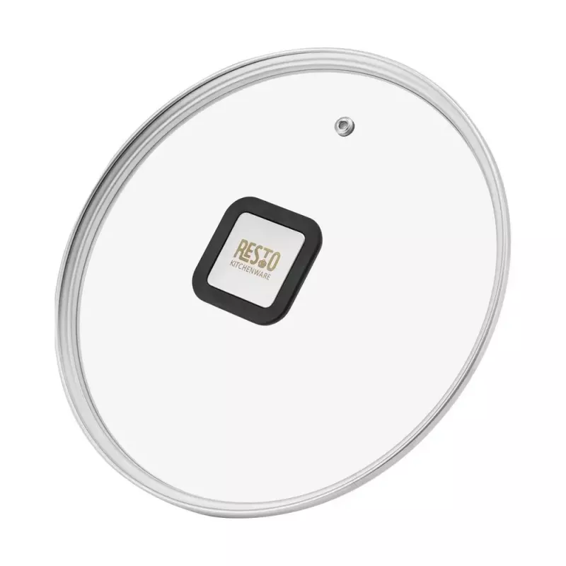 Resto Kitchenware Anser 4.4 L apvalus juodas nerūdijančio plieno puodas