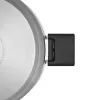 Resto Kitchenware Anser 4.4 L apvalus juodas nerūdijančio plieno puodas