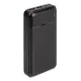 Nešiojamas powerbankas Rivacase VA2102 Li-Pol 20000 mAh, Quick Charge 3.0, 2×USB-A + 1×USB-C, 22,5 W, juodas