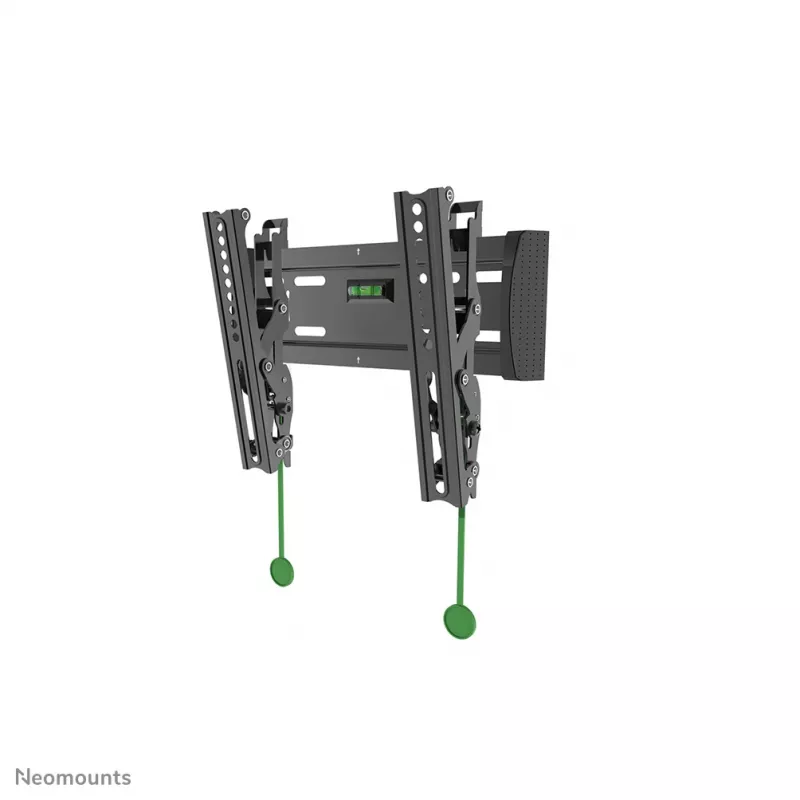 Neomounts NM-W125BLACK TV laikiklis sieninis 10-40 colių - pakreipiamas, 101,6 cm (40 col.), 75 x 75 mm, 200 x 200 mm, 0-15°, plienas, juodas