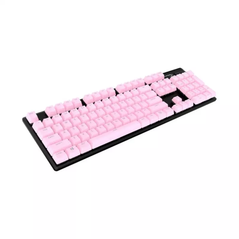 HyperX pilnas klavišų rinkinys PBT (rožiniai) – klaviatūros dangteliai