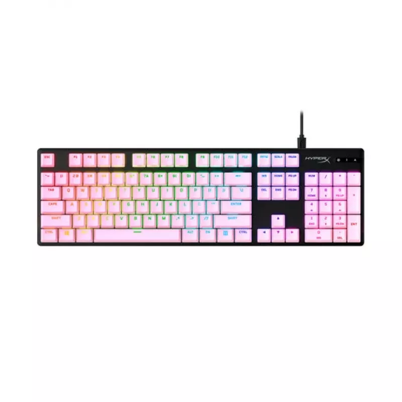 HyperX pilnas klavišų rinkinys PBT (rožiniai) – klaviatūros dangteliai