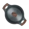 Resto Kitchenware Ran 2,4 L apvalus juodas medinis puodas