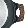 Resto Kitchenware Ran 2,4 L apvalus juodas medinis puodas
