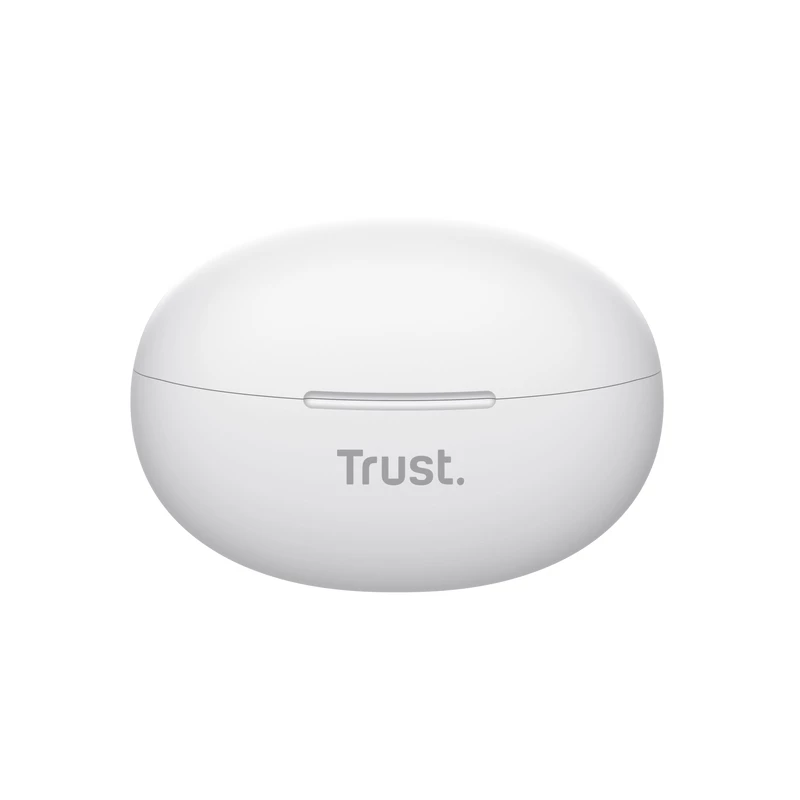 Trust Yavi belaidės ausinės True Wireless Stereo (TWS) į ausis, skambučiams ir muzikai, USB Type-C, baltos