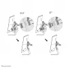 Neomounts FPMA-VESAMAC2127 iMac VESA adapter, sidabrinis, plienas, 15 kg, 100 x 100, 75 x 75 mm, 730 g