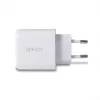 Lindy 73428 mobiliojo įrenginio įkroviklis Universal White AC Greitas įkrovimas Vidaus