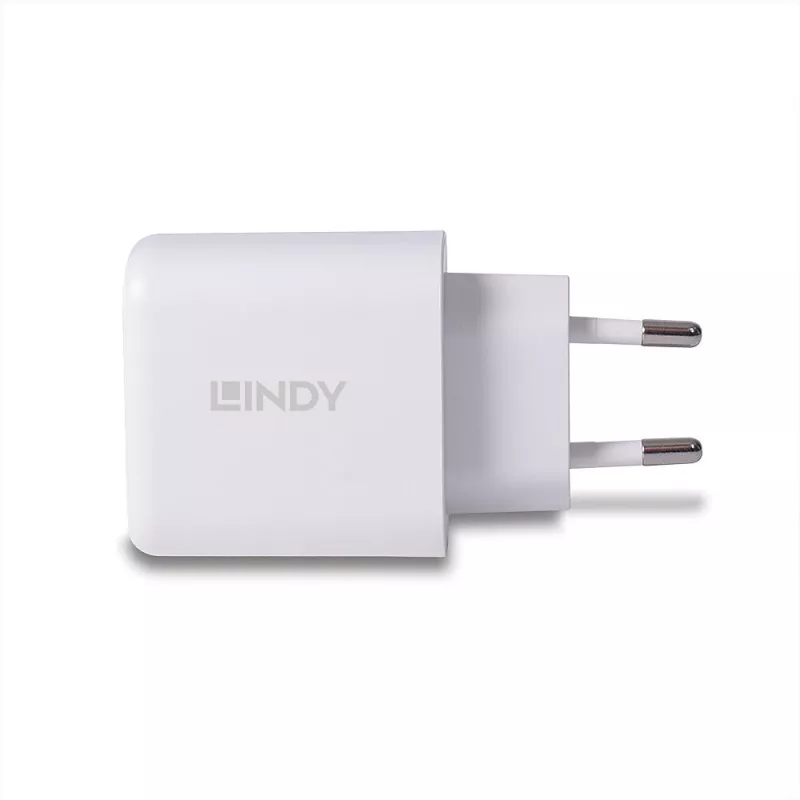 Lindy 73428 mobiliojo įrenginio įkroviklis Universal White AC Greitas įkrovimas Vidaus
