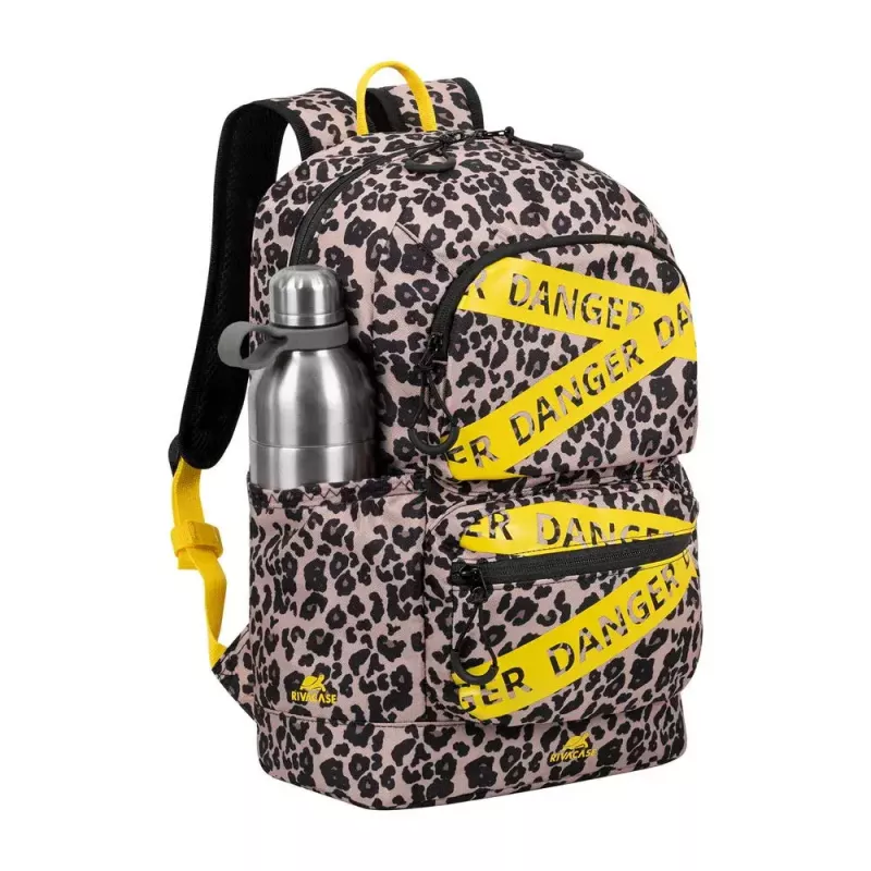 Rivacase 5421 Urban kuprinė nešiojamam kompiuteriui 13,3 colio (33,8 cm), 14 l, leopardo rašto