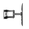 Gembird WM-80ST-02 sieninis TV laikiklis – fiksuotas/pakreipiamas, 37–80 colių, VESA iki 600x400, 60 kg, juodas