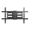 Gembird WM-80ST-02 sieninis TV laikiklis – fiksuotas/pakreipiamas, 37–80 colių, VESA iki 600x400, 60 kg, juodas