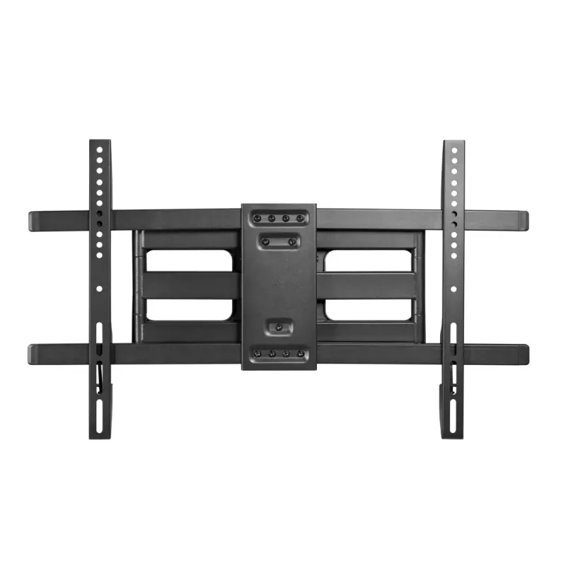 Gembird WM-80ST-02 sieninis TV laikiklis – fiksuotas/pakreipiamas, 37–80 colių, VESA iki 600x400, 60 kg, juodas