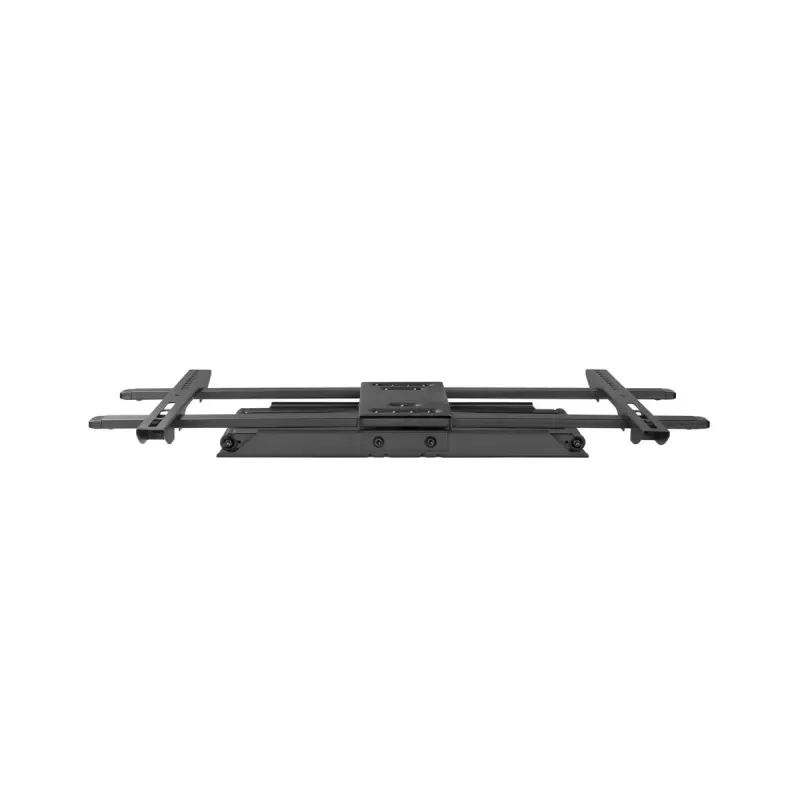 Gembird WM-80ST-02 sieninis TV laikiklis – fiksuotas/pakreipiamas, 37–80 colių, VESA iki 600x400, 60 kg, juodas