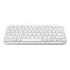 ASUS Marshmallow KW100 belaidė klaviatūra, žaižaruojančios baltos spalvos