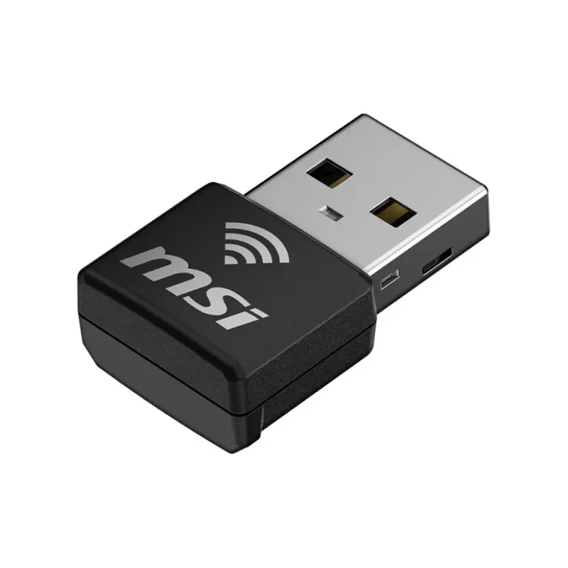 USB adapteris MSI AX1800 Nano WiFi USB 2.0 juodas
