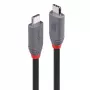Lindy 0,8 m USB 4 240 W Type C laidas, Anthra Line