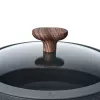 Resto Kitchenware Ran apvalus 4,2 l puodas, smėlio spalvos, medienos