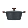 Resto Kitchenware Ran apvalus 4,2 l puodas, smėlio spalvos, medienos