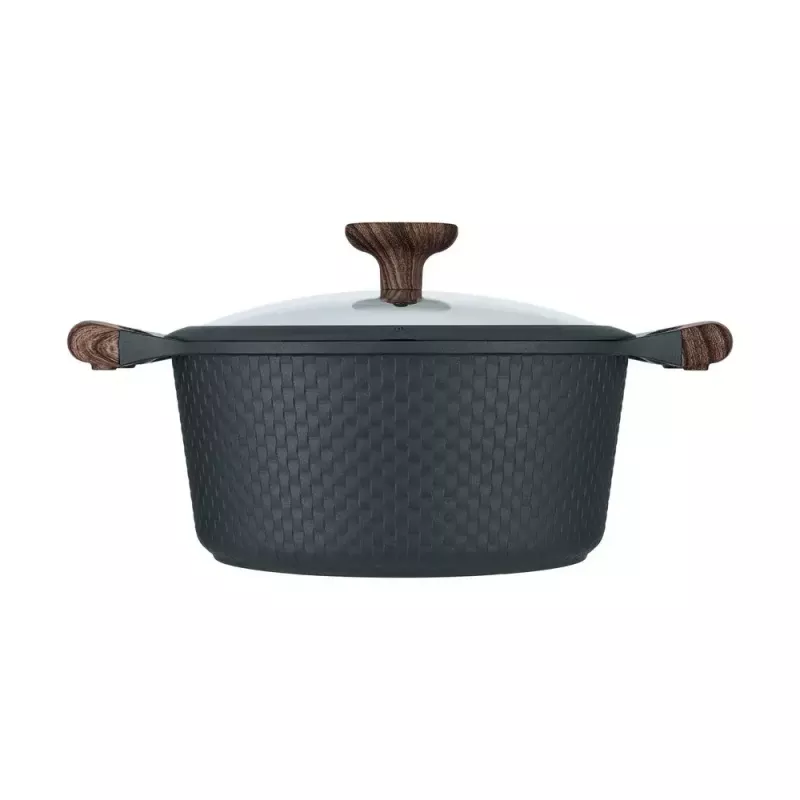 Resto Kitchenware Ran apvalus 4,2 l puodas, smėlio spalvos, medienos