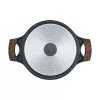 Resto Kitchenware Ran apvalus 4,2 l puodas, smėlio spalvos, medienos