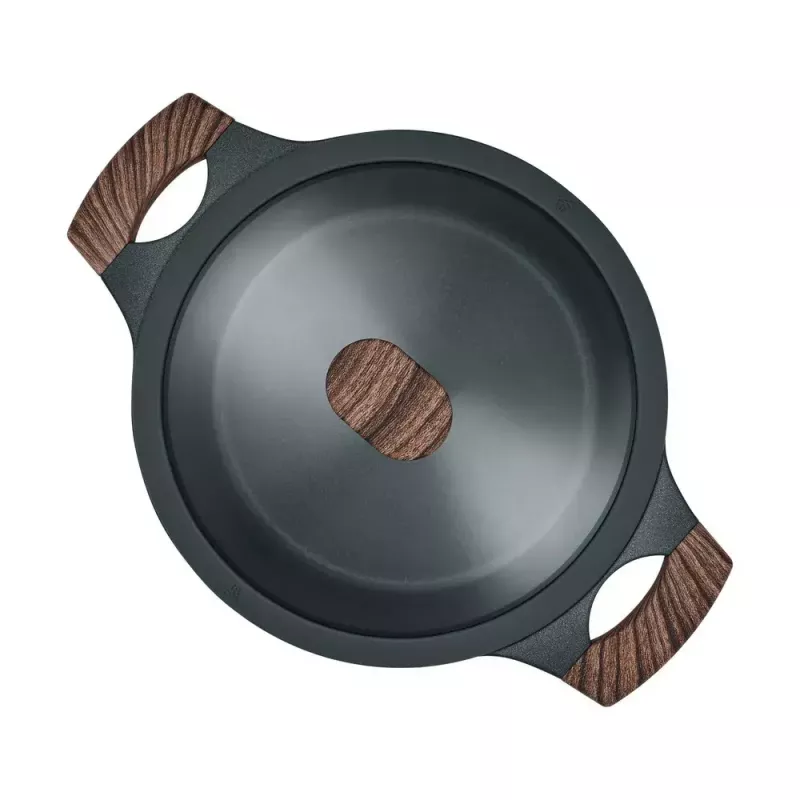 Resto Kitchenware Ran apvalus 4,2 l puodas, smėlio spalvos, medienos