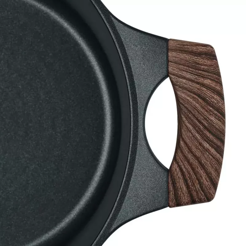 Resto Kitchenware Ran apvalus 4,2 l puodas, smėlio spalvos, medienos