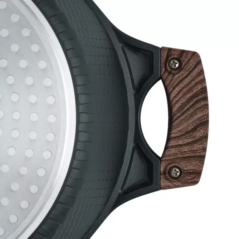 Resto Kitchenware Ran apvalus 4,2 l puodas, smėlio spalvos, medienos
