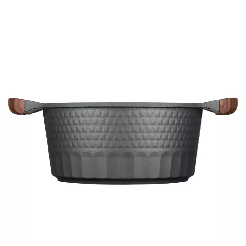 Resto Kitchenware Capella keptuvė 4,6 L apvali juoda mediena