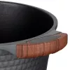 Resto Kitchenware Capella keptuvė 4,6 L apvali juoda mediena