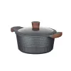 Resto Kitchenware Capella keptuvė 4,6 L apvali juoda mediena