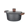 Resto Kitchenware Capella keptuvė 4,6 L apvali juoda mediena