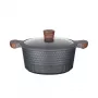 Resto Kitchenware Capella keptuvė 4,6 L apvali juoda mediena