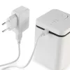 Evaporacinis aromadifuzorius Stylies ELARAGREY iki 25 m² – AC / baterija / USB, 2 h laikmatis, 1,3 W, 74×74×100 mm, pilkas