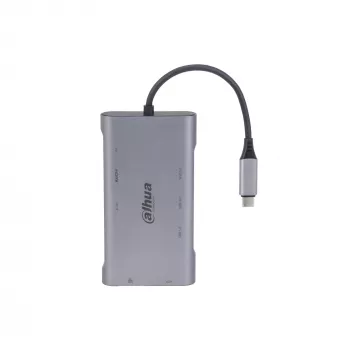 Dahua Technology 9 in 1 USB 3.1 Type-C į USB 3.0 + HDMI + RJ45 + VGA + SD/TF +PD Dockinė stotelė