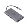 Dahua Technology 9 in 1 USB 3.1 Type-C į USB 3.0 + HDMI + RJ45 + VGA + SD/TF +PD Dockinė stotelė