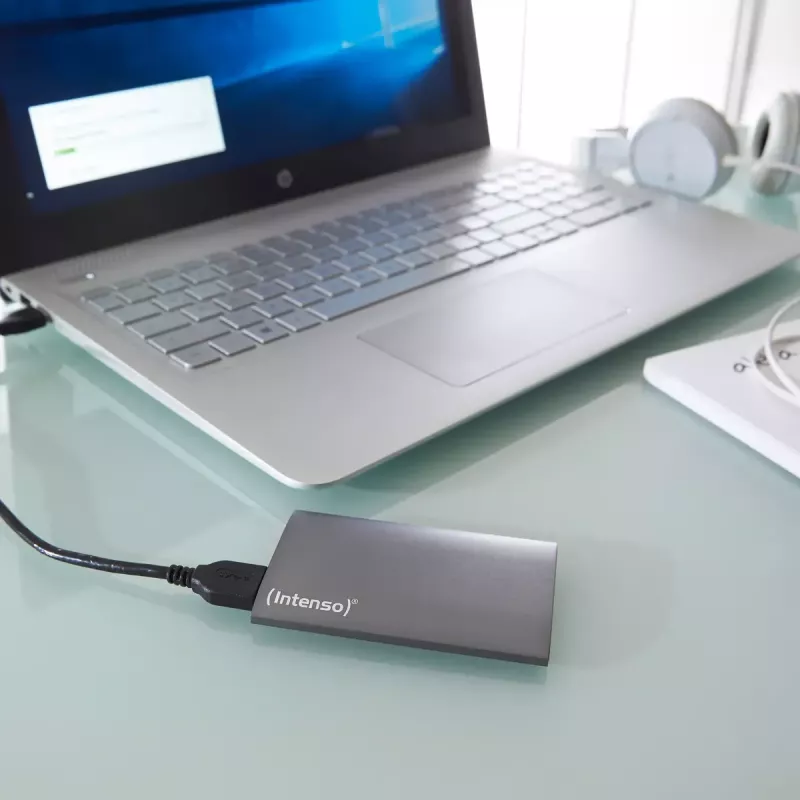 Išorinis SSD diskas Intenso 512GB 1,8 colio USB Type-A 3.2 Gen 1