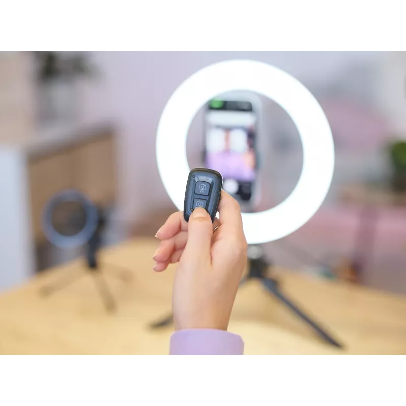 Apšvietimo žiedas LED Trust Maku+ juodas žalias 24881