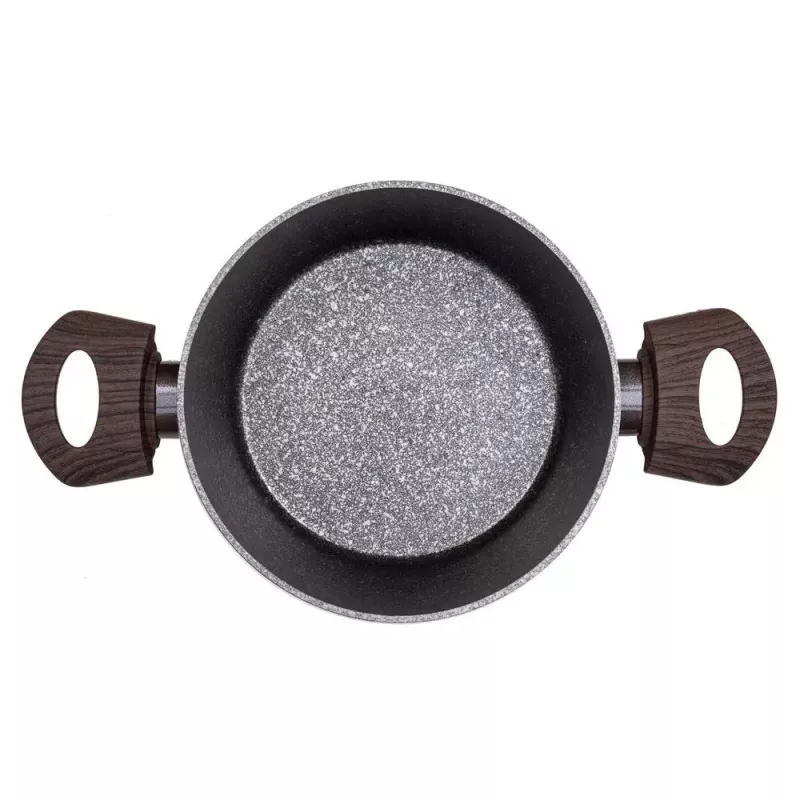 Resto Kitchenware Carina 2,5 L apvalus puodas bordo spalvos