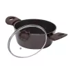 Resto Kitchenware Carina 2,5 L apvalus puodas bordo spalvos