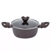 Resto Kitchenware Carina 2,5 L apvalus puodas bordo spalvos