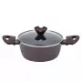Resto Kitchenware Carina 2,5 L apvalus puodas bordo spalvos