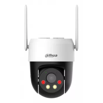 IP stebėjimo kamera Dahua Technology 5MP fiksuoto fokusavimo 4G sukiojama (4 mm, 5MP, lauko kupolinė, 180° pasukimas)