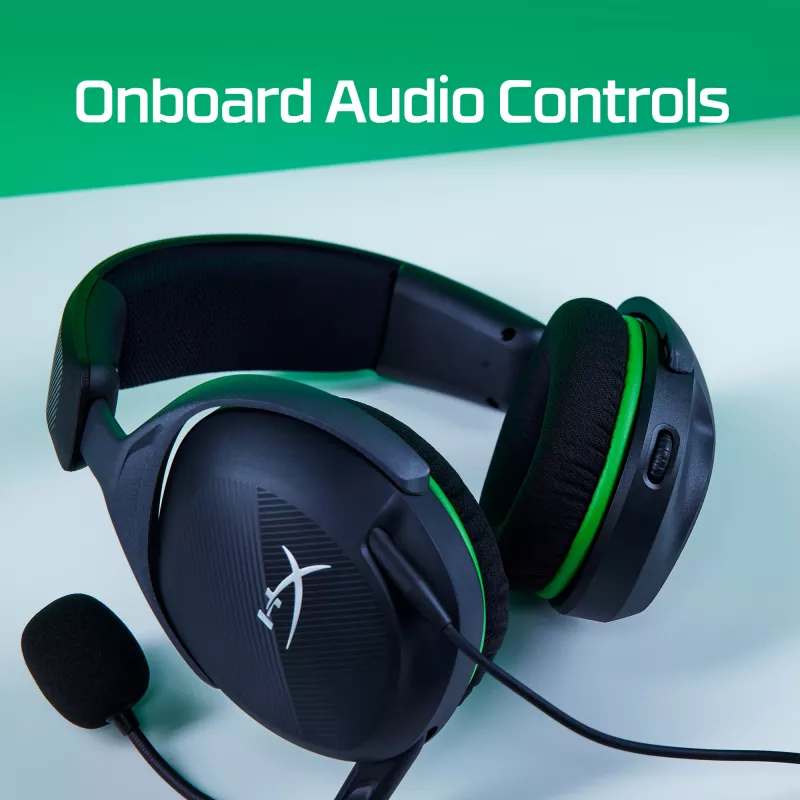 HyperX CloudX Stinger 2 Core žaidimų ausinės Xbox, juodos
