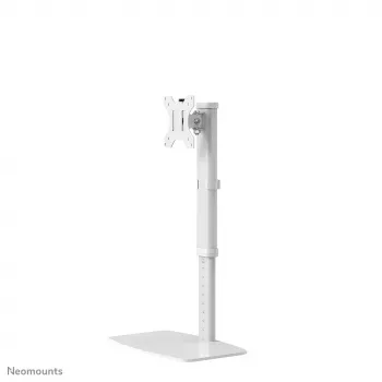 Neomounts FPMA-D890WHITE stovas monitoriui 10-30 colių, laisvai pastatomas, 6 kg, 25,4 cm (10 col.), 76,2 cm (30 col.), 100 x 100 mm, baltas